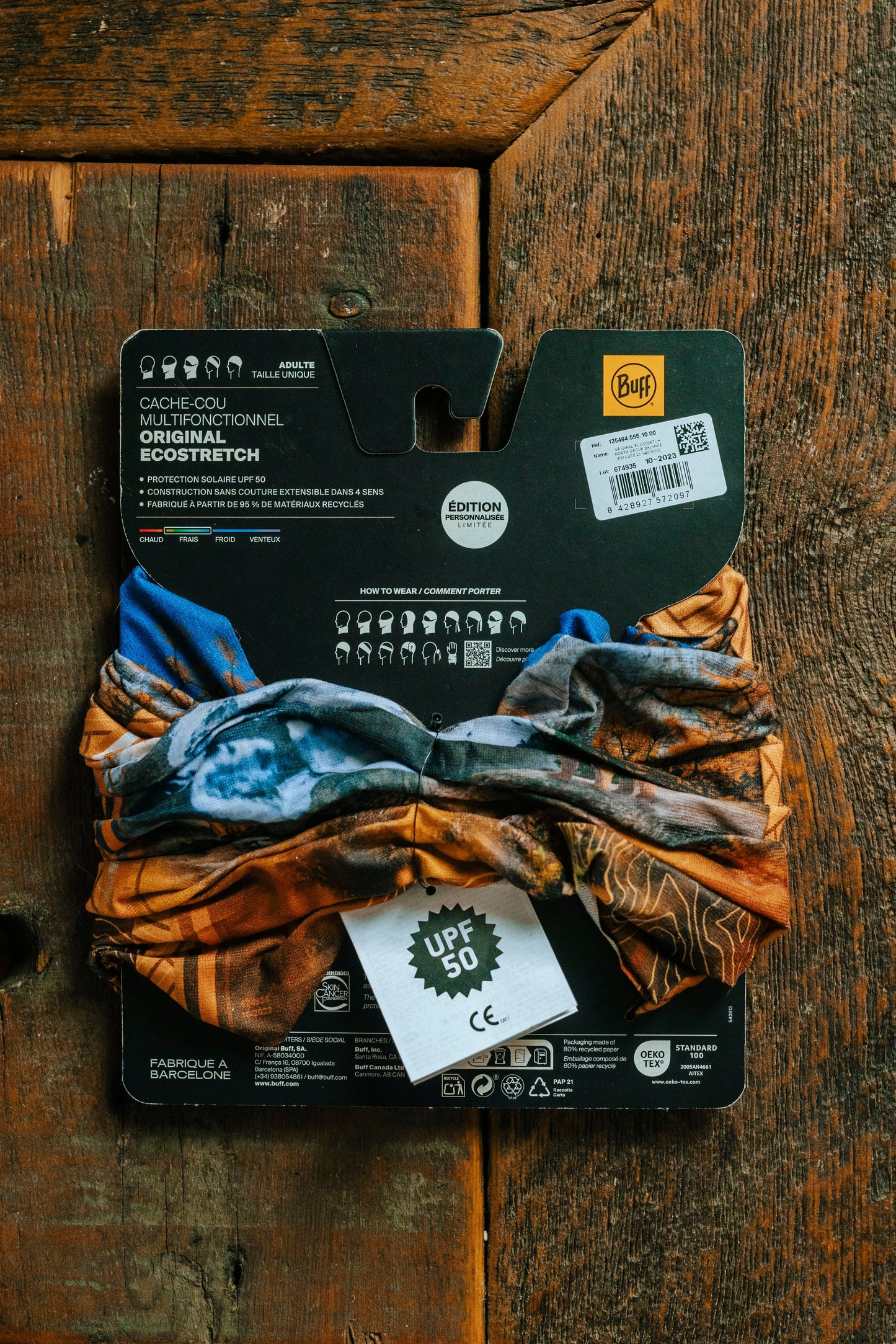 Floe Lake Buff®️ Colaboración de artistas de edición limitada