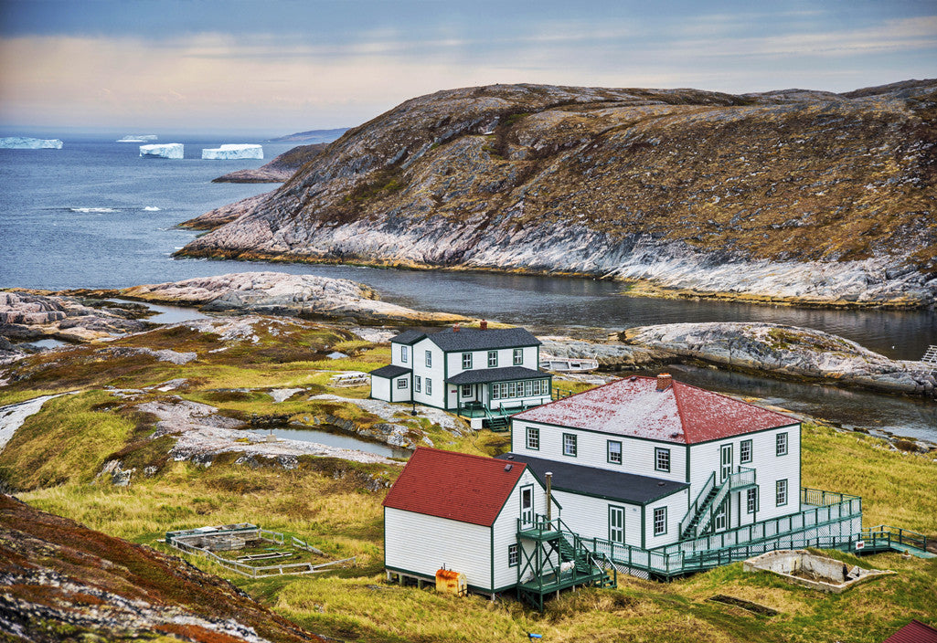 Puerto de batalla<br> Labrador Canadá<br> Impresión cromogénica de bellas artes de archivo
