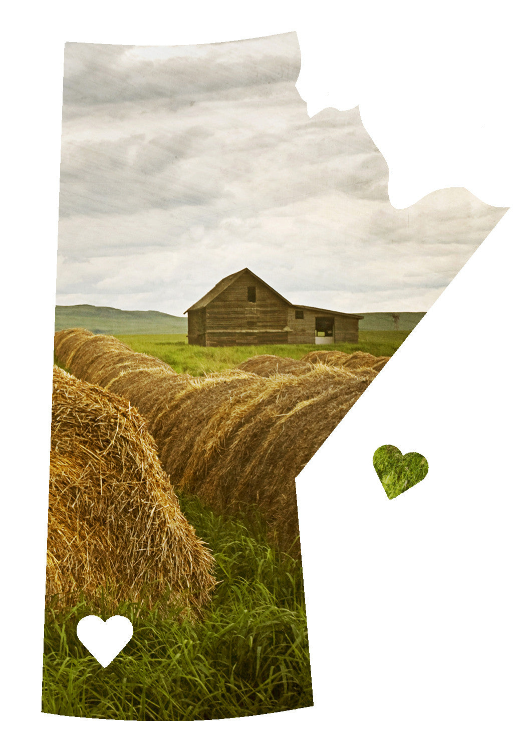Imán de amor de Manitoba<br> ¡Elige entre 6 estilos!