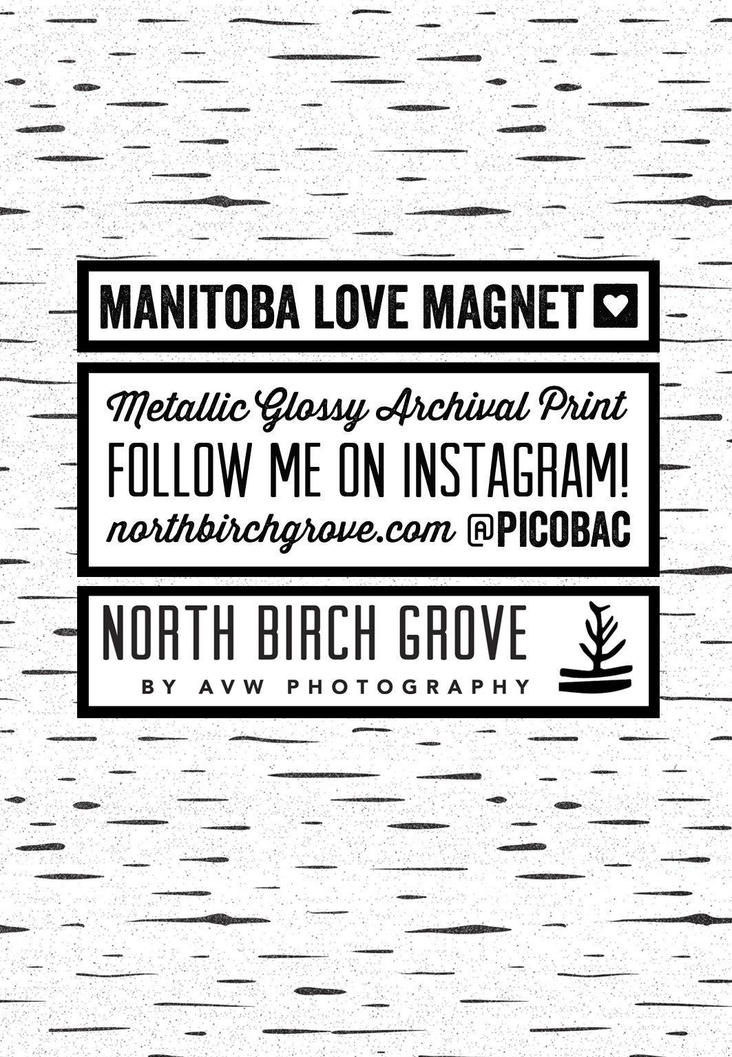 Imán de amor de Manitoba<br> ¡Elige entre 6 estilos!