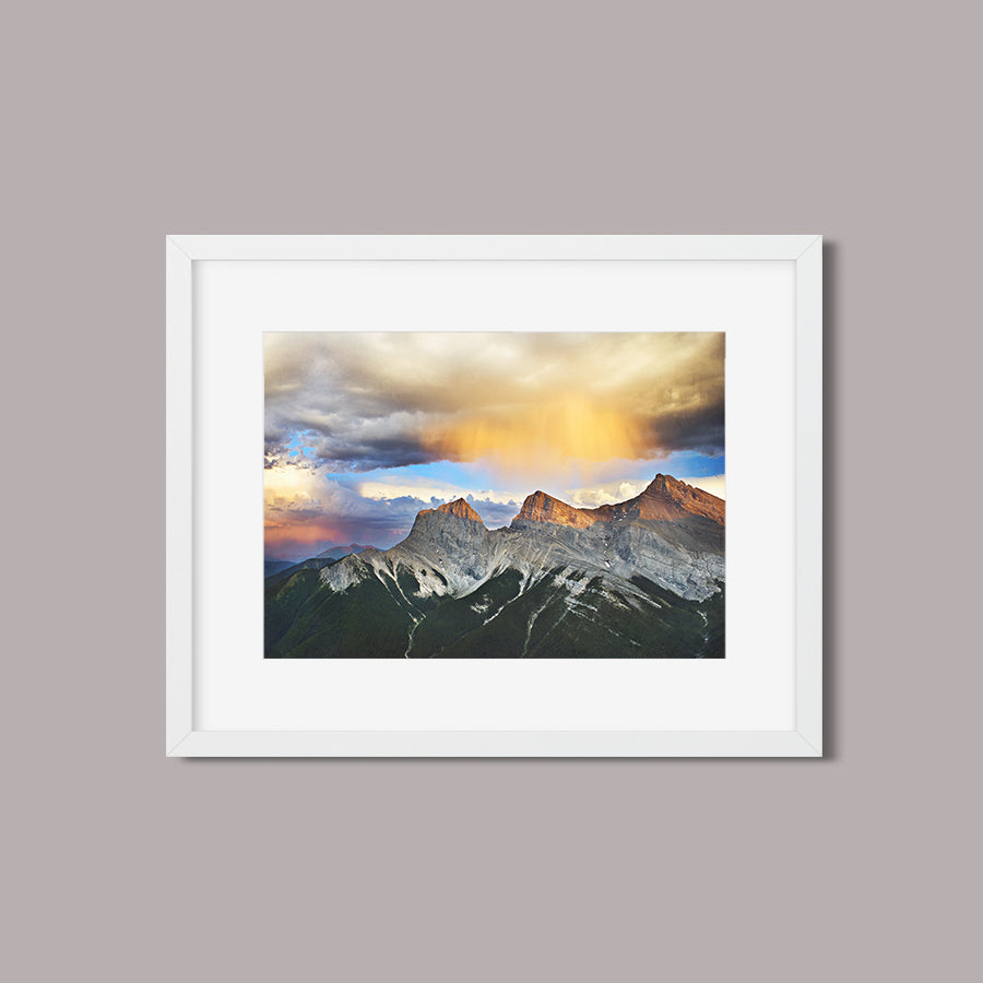 Three Sisters Framed Print Raffle + Fundraiser for Rocky Mountain Adaptive <br>