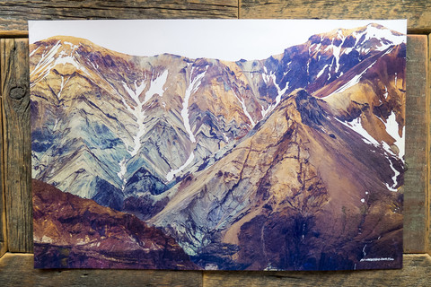 120 16x24" Sample Print <br>Mountains in Iceland <br> Archival Metallic Fine Art Chromogenic Print