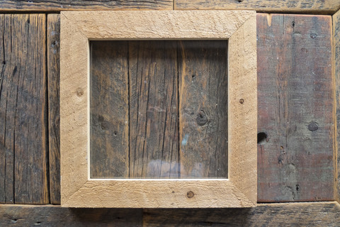 160 Inventory Clearance<br> Raw Cedar Frame with Glass <br> Wood
