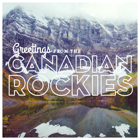 Canadian Rockies Postcards <br>Your Choice