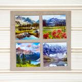 CLEARANCE Metallic Mini Magnet Set of 4 <br>