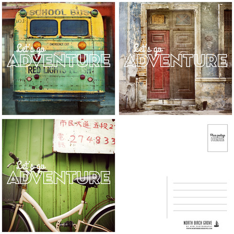 Postcard Set of 3