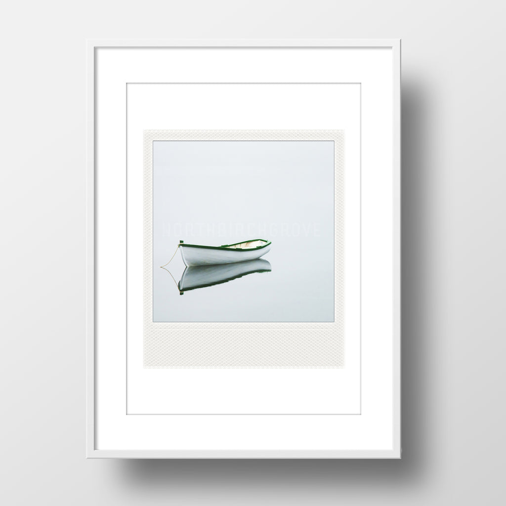 SALE<br>Metallic Polaroid Magnet <br>Calm Bay <br> Newfoundland Canada