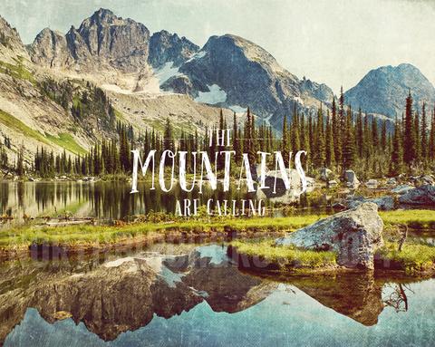 The Mountains Are Calling <br>Limited Hike365 Release Archival Fine Art Chromogenic Print