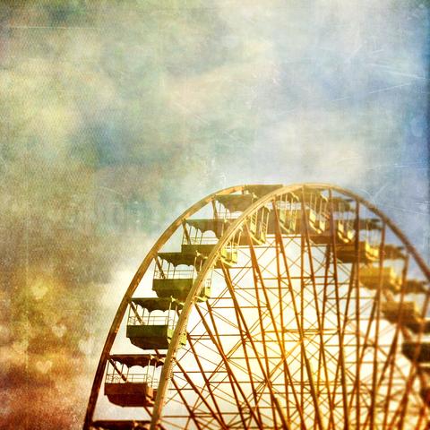 Discontinued Sizes 5" + 10" <br>Whimsical Ferris Wheel Berlin<br> Archival Fine Art Chromogenic Print