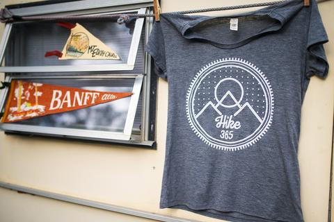 Hike365 by Drift Creative Charcoal Tee <br> Limited Stock<br>