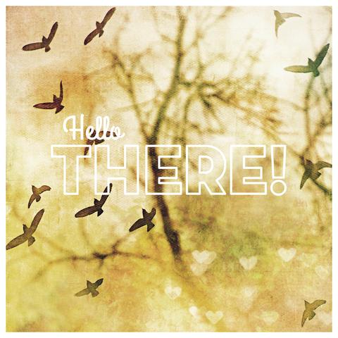 4x4" Matte Postcard / Print <br>Hello There!