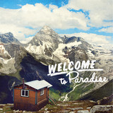 093 Discontinued Limited Print <br>Welcome to Paradise<br> Archival Fine Art Chromogenic Print