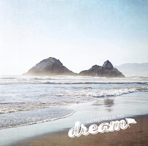 Discontinued Limited Print <br>Remember to Dream <br> Archival Water Colour Paper Print