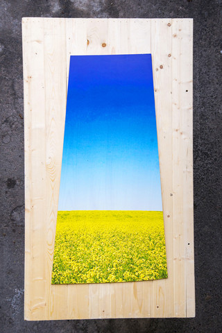 Large Wood Print <br> Saskatchewan Province  <br> Photo on Plywood Panel<br>7 Styles