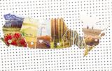 6 Province Collection No. 2 <br> Photos on Birch Wood Panels<br>